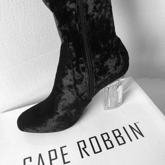 Cape Robbin Fay-15 Black Size 8 Over the knee Boot - Picture 2 of 5